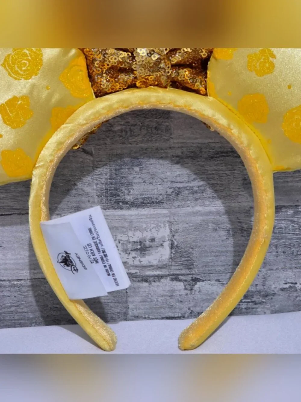 Authentic Disney Parks Beauty and the Beast Belle Ears Headband